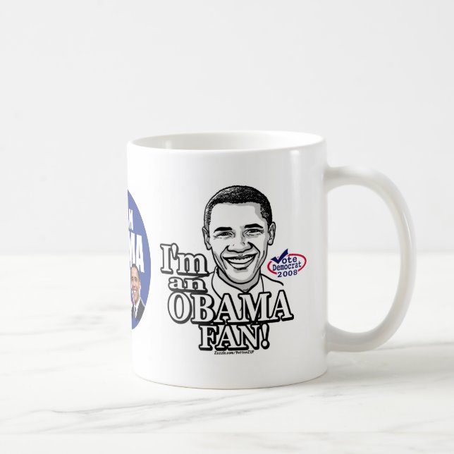Obama Fan Mug  (Right)