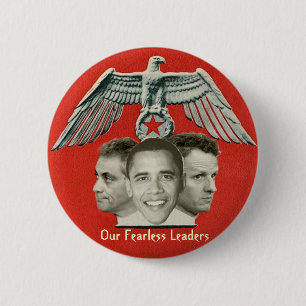 Obama Fearless Leaders Button