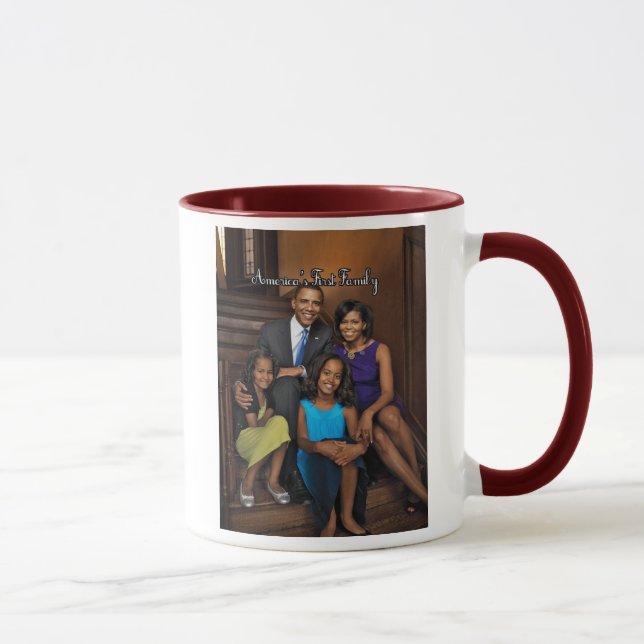 Obama First Family Mug (Right)