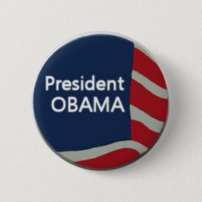 Obama Flag Pin (Front)