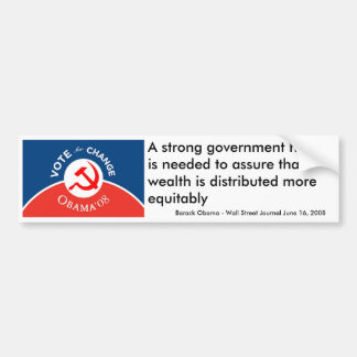 Obama for Change - Bumper Sticker