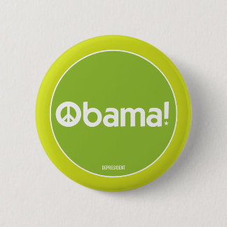 Obama for Peace Green Button