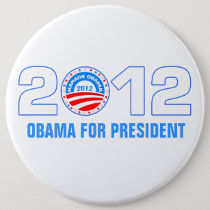 Obama For President 2012 6 Cm Round Badge