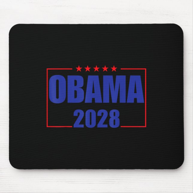 Obama For President 2028 Obama 2028 For Men  Mouse Pad (Front)