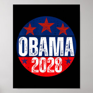 Obama For President 2028 Obama 2028 For Women  Poster