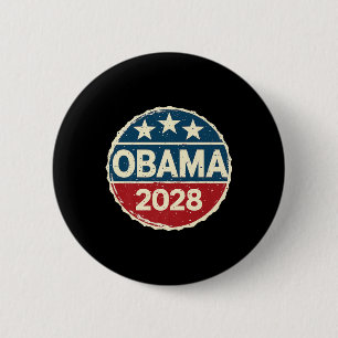 Obama For President 2028 Obama 2028 Premium 0 6 Cm Round Badge