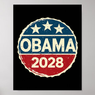 Obama For President 2028 Obama 2028 Premium 0  Poster