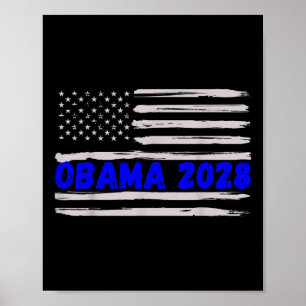 Obama For President 2028 Obama 48th President For  Poster