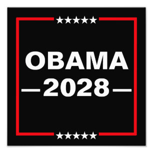 Obama for President 2028 Photo Print
