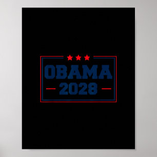 Obama For President 2028 Vote Election Barak Obama Poster