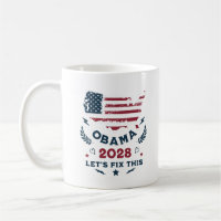 Obama For President Obama 2028 Democracy Wins