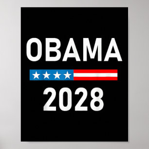 Obama For President Obama 2028 Poster