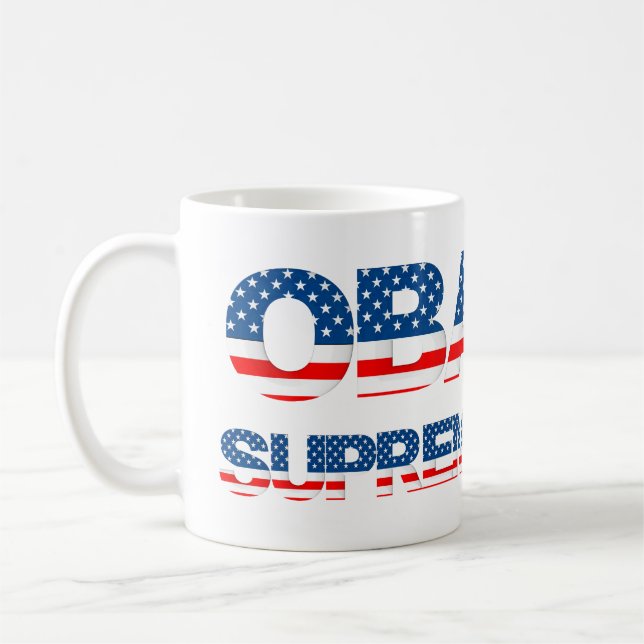 Obama for Supreme Court Coffee Mug (Left)