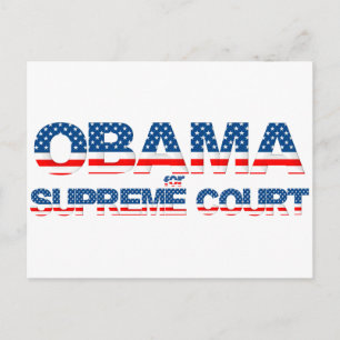 Obama for Supreme Court Postcard