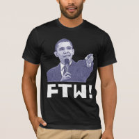 Obama For The Win! (blue)