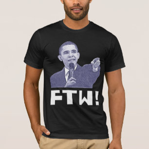 Obama For The Win! (blue) T-Shirt