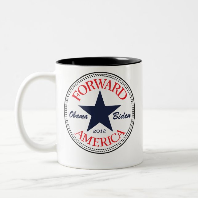 Obama Forward 2012 Coffee Mug (Left)