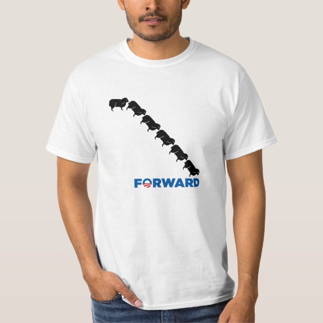 OBAMA FORWARD PARODY SHIRT (Front)