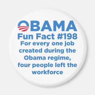 Obama Fun Facts Magnet