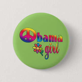 Obama Girl 6 Cm Round Badge