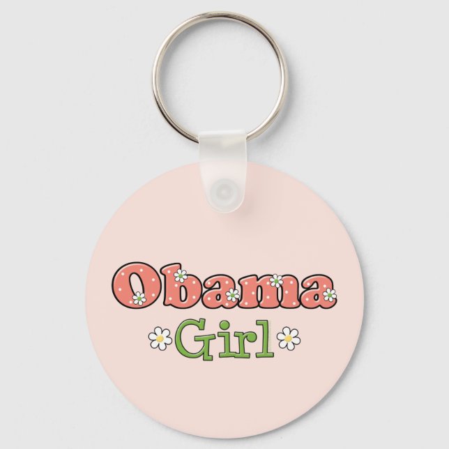 Obama Girl Key Chain (Front)