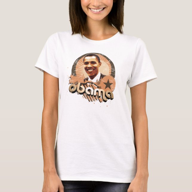 Obama Gold T-Shirt (Front)