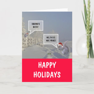 Obama Happy Holidays Holiday Card