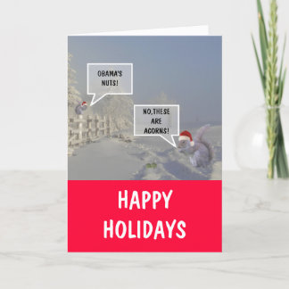 Obama Happy Holidays Holiday Card