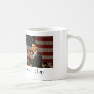 Obama = Hope Mug