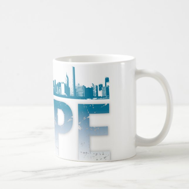Obama Hope Mug Chicago Skyline (Right)