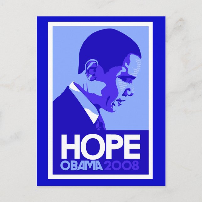 Obama Hope Postcard (Front)