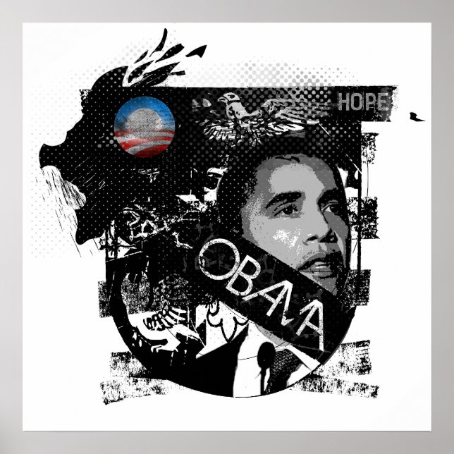 Obama: Hope Poster by Ryan (Front)