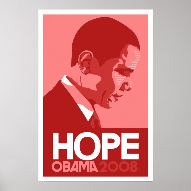 Obama - Hope Red Poster (Front)