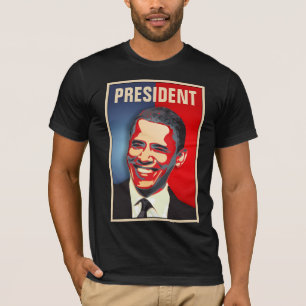 Obama - HOPE WINS! - Customisable Headline T-Shirt