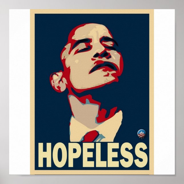 Obama Hopeless Poster (Front)