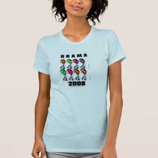 Obama in Pop Art T-Shirt