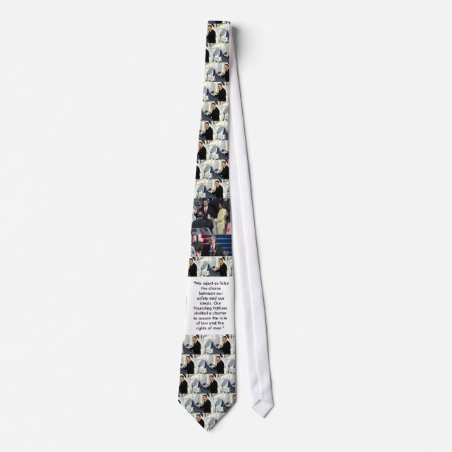 Obama Inaugural Speech Tie (Front)