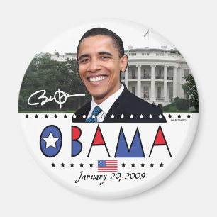 Obama Inauguration 2009 Gear Magnet