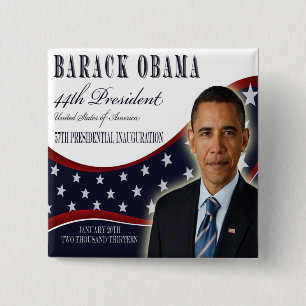 Obama Inauguration 2013 Button