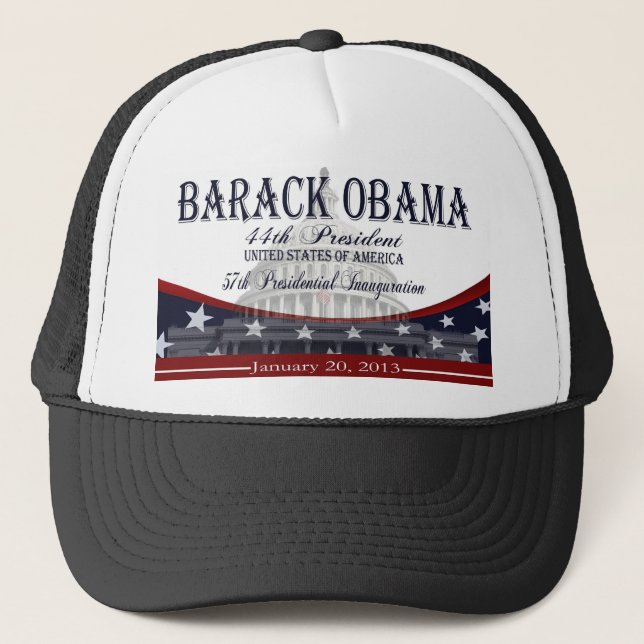 Obama Inauguration 2013 Collectable Hat (Front)