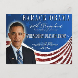 Obama Inauguration 2013 Commemorative Post Cards