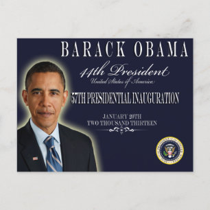 Obama Inauguration 2013 Commemorative Post Cards