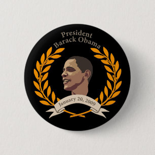 Obama  Inauguration 6 Cm Round Badge