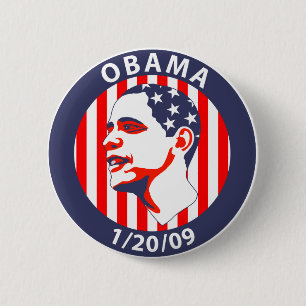 Obama Inauguration 6 Cm Round Badge