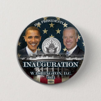 Obama Inauguration Botton 2013 6 Cm Round Badge