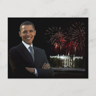 Obama Inauguration Celebration Postcard