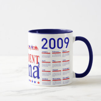 Obama Inauguration - Collector's Mug with Calendar