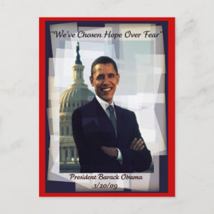 Obama Inauguration Day 2009 Souvenir Post Card