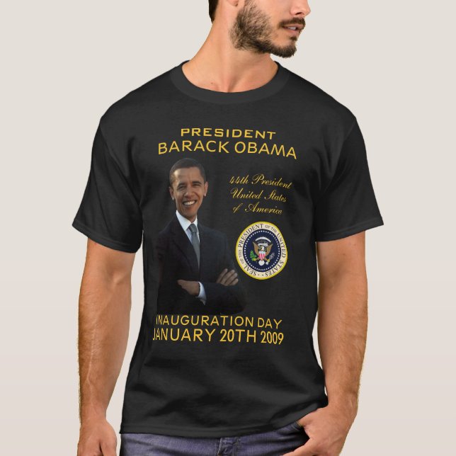 Obama Inauguration Day Commemorative T-shirt (Front)
