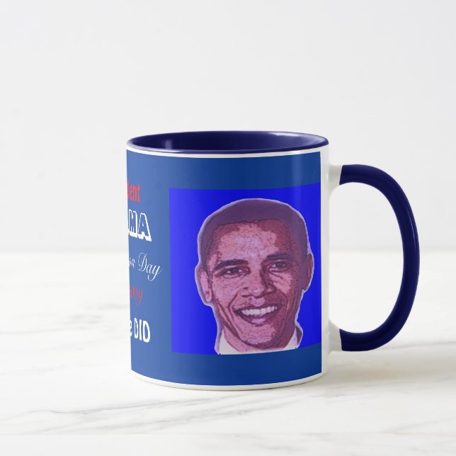 OBAMA Inauguration Day Mug (Right)